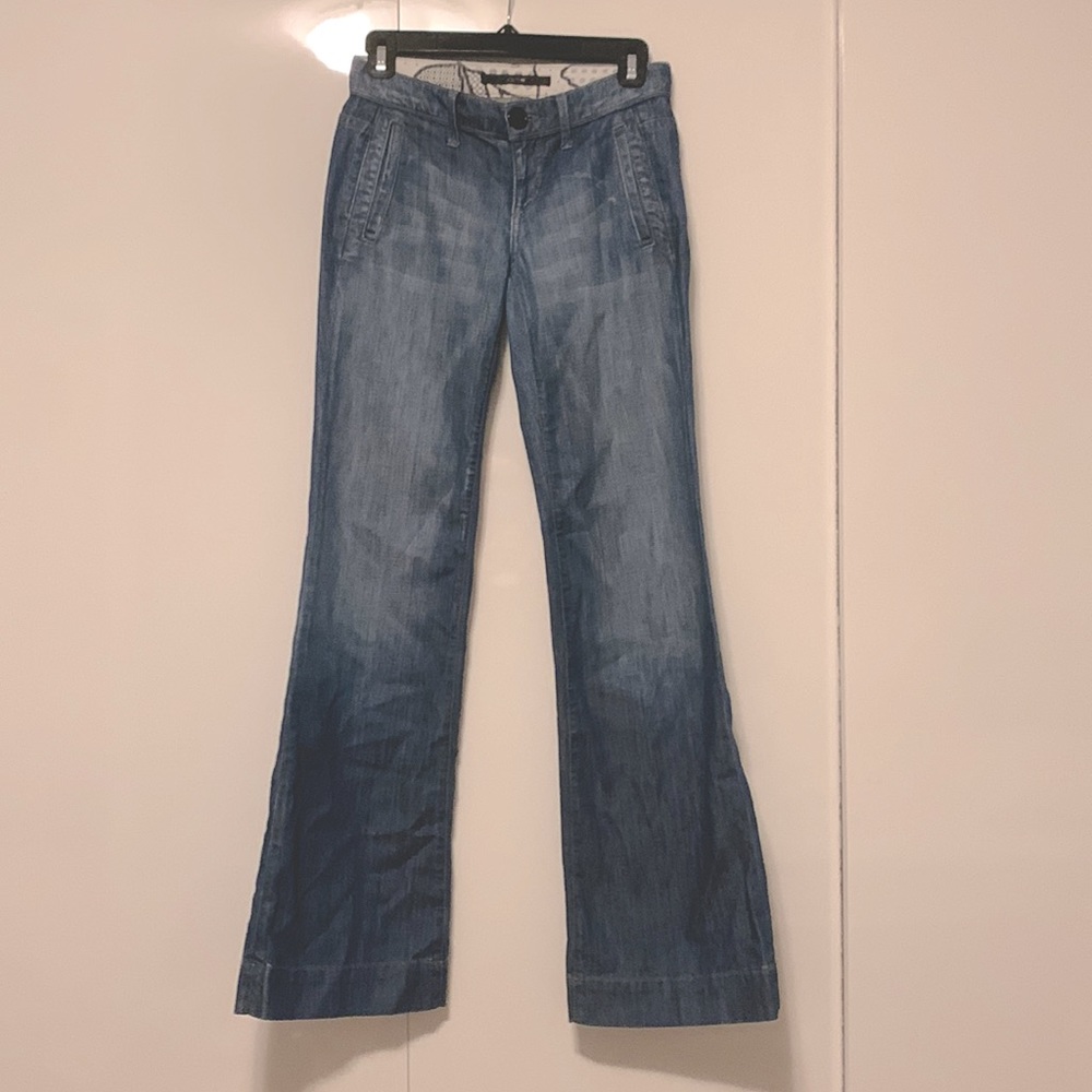 Joes jeans wide flare jean 100% cotton 23